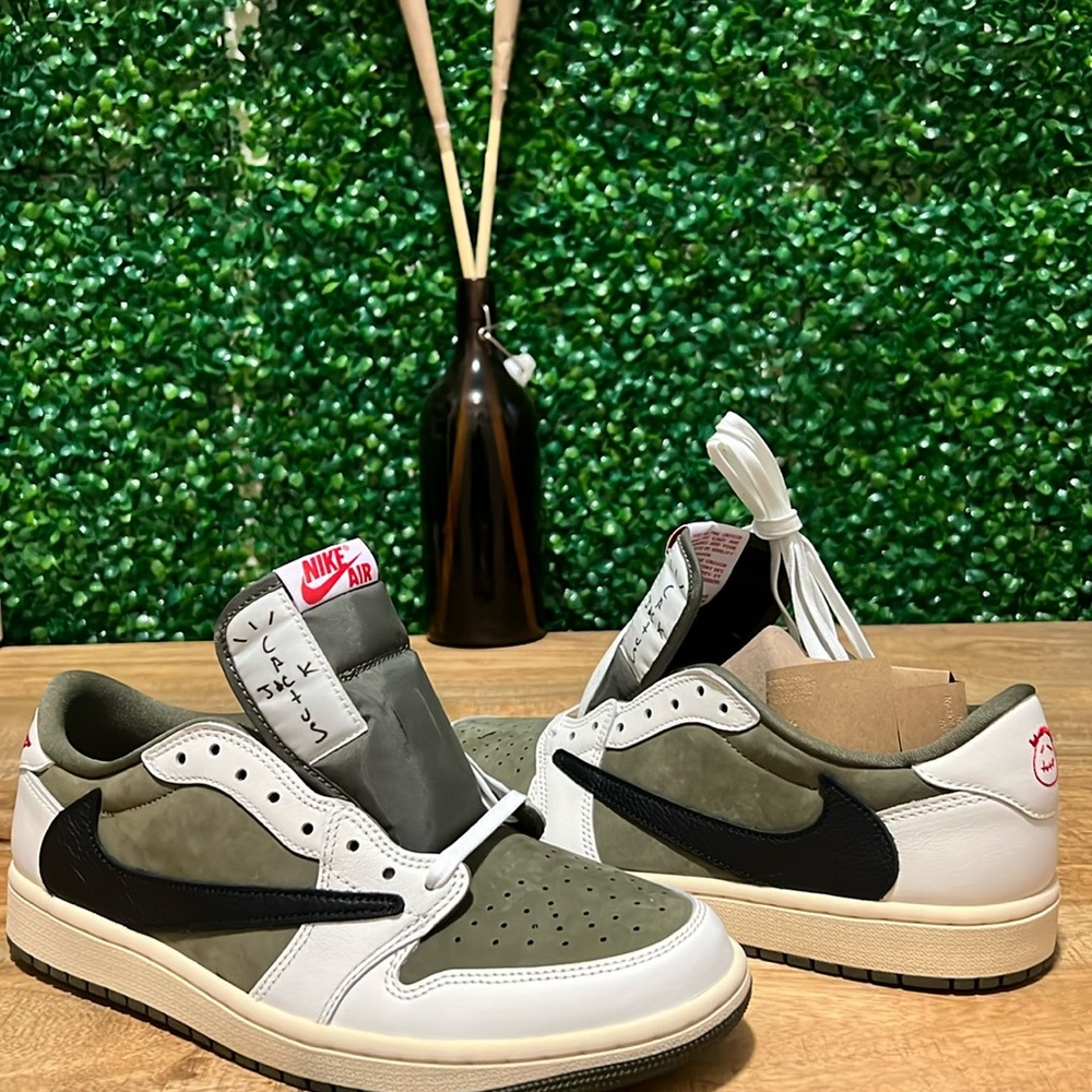 2024 Travis Scott x Air Jordan 1 Retro Low OG SP ‘Reverse Olive / Medium Olive’